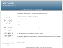 Tablet Screenshot of api.calville.fr